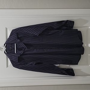 Men's striped dress shirt 17 34/35